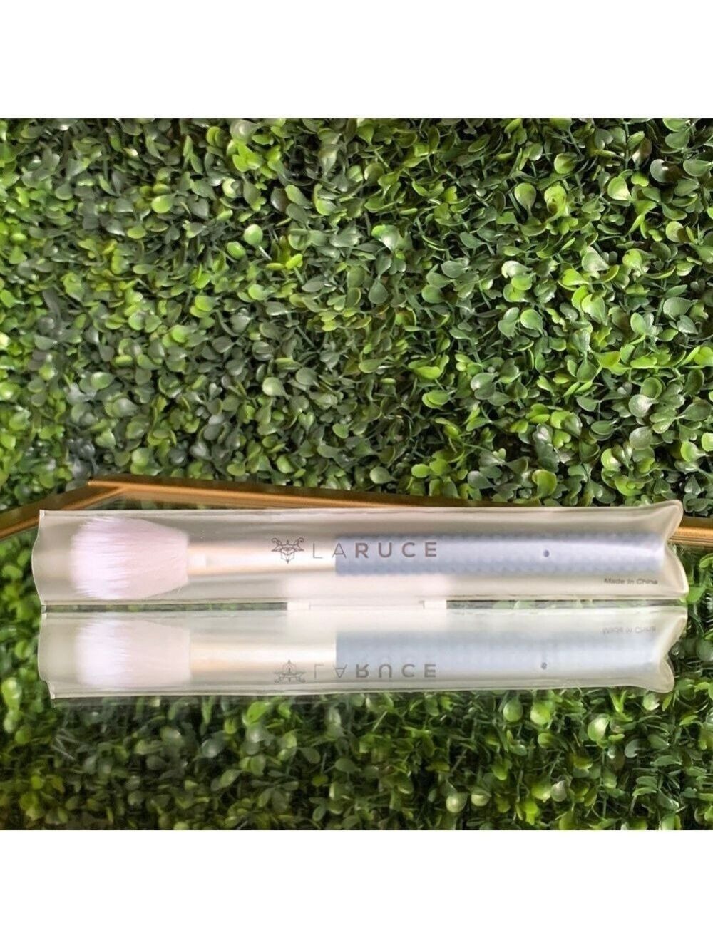 LARUCE Duo Fibre Brush LR316 LR 316 Denim | NEW | Duo Fiber Stippling Brush